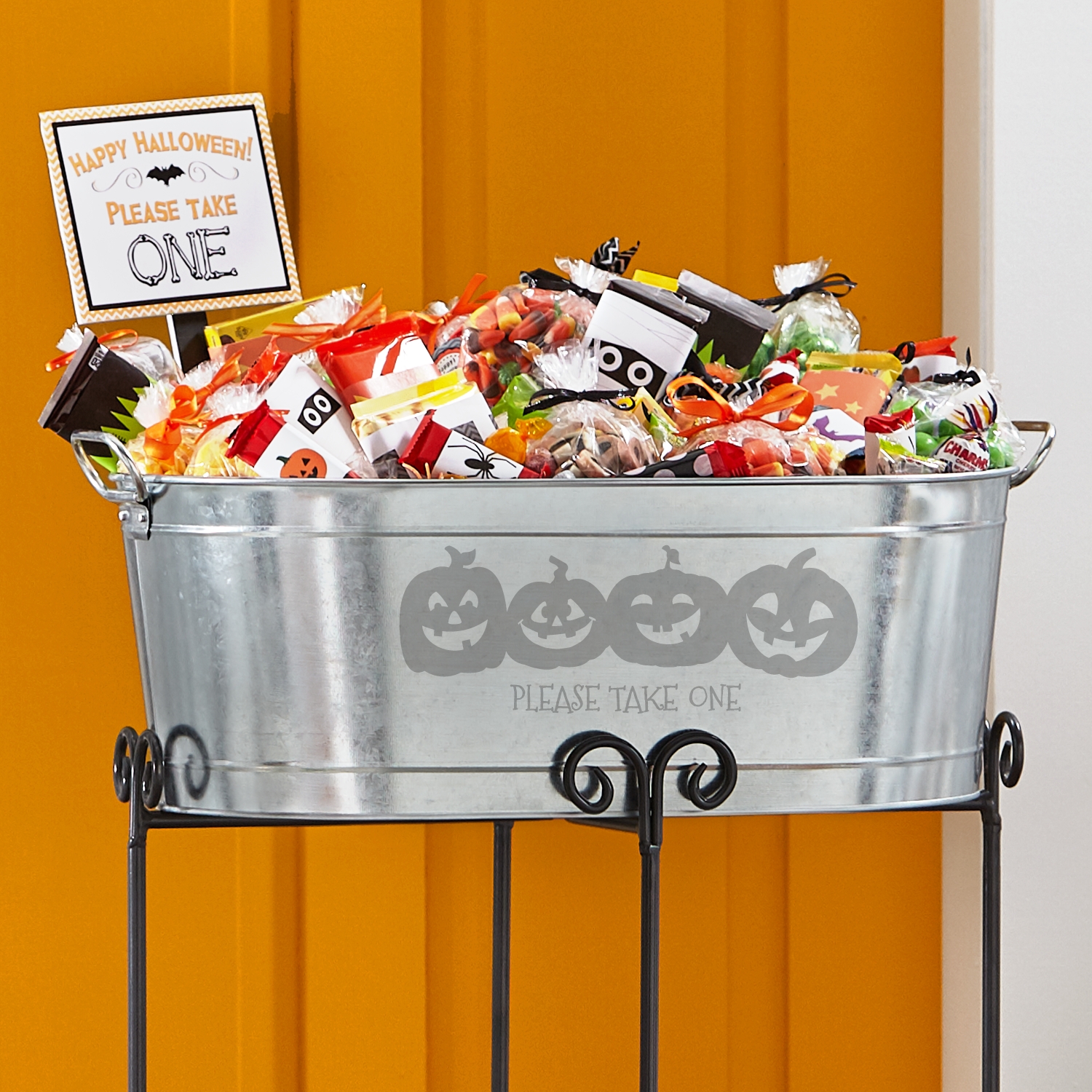 Trick-Or-Treat Beverage Tub