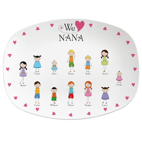 Tender Hearts Platter - 12