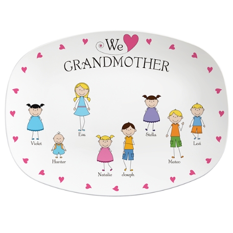 Tender Hearts Platter - 8