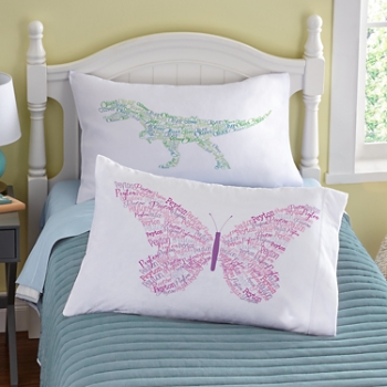 Name Art Personalized Pillowcase