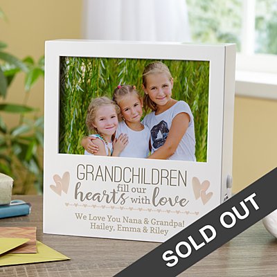 Grandkids Fill Our Hearts Recordable Frame