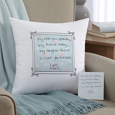 Our Family Together Forever Present Gift Personalised Cushion Cover