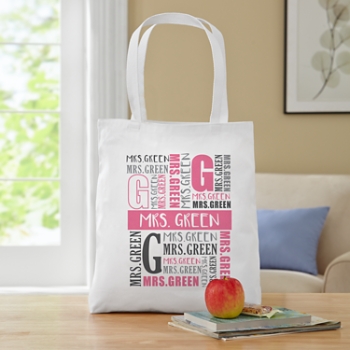 Name Game Tote Bag