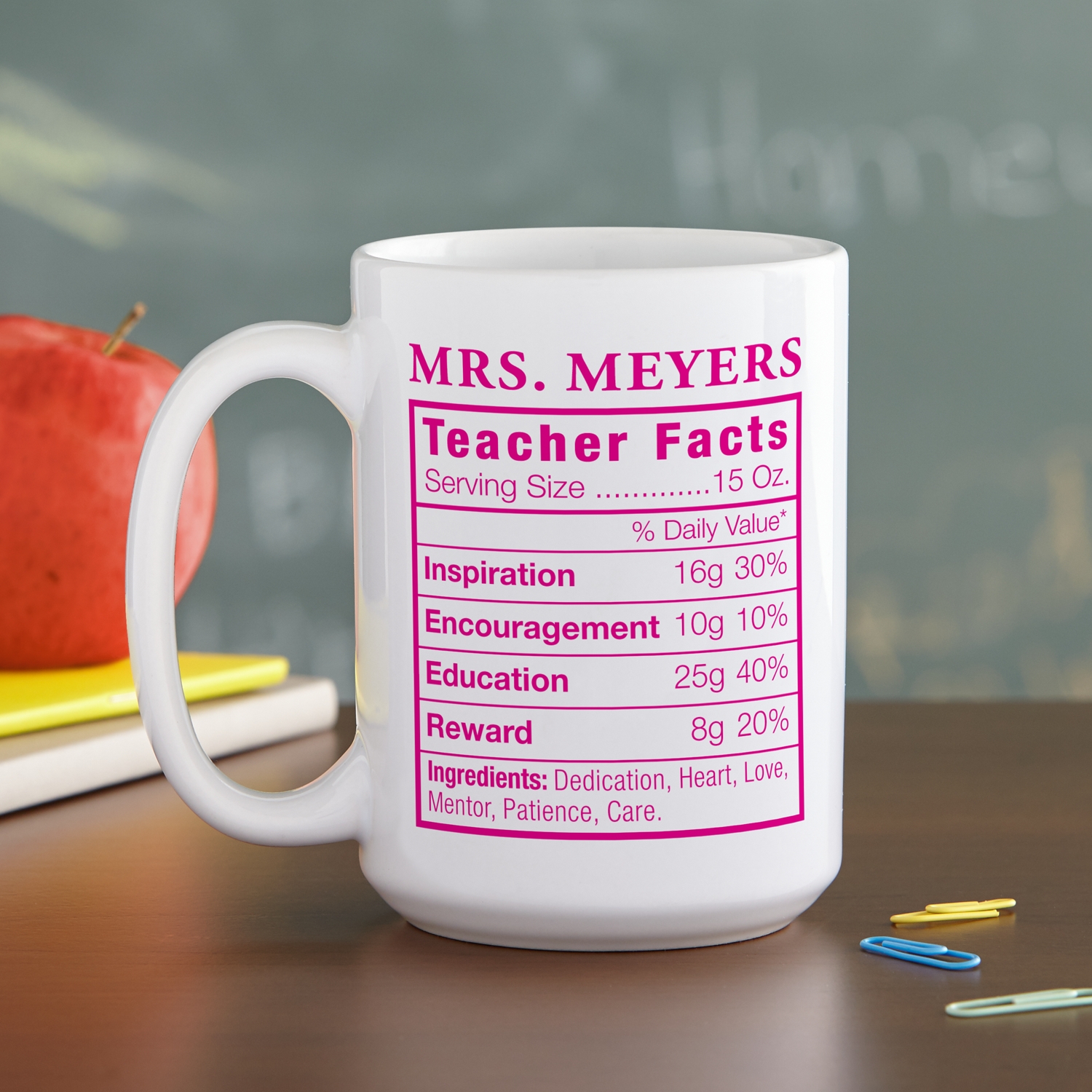 Download Teacher Facts Mug Personal Creations