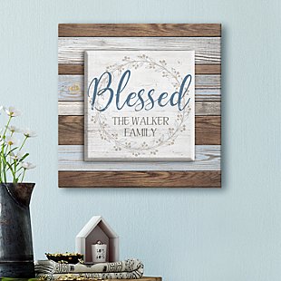 Blessed Wreath Canvas
