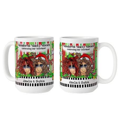 Celebrating Girlfriends  Mug by Suzy Toronto - 2 - 15oz