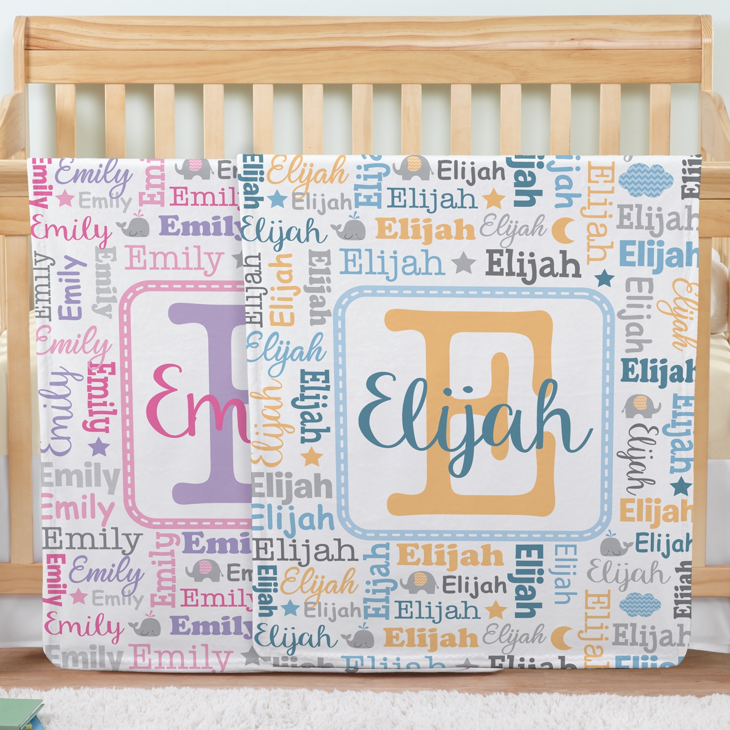 personalized infant blankets