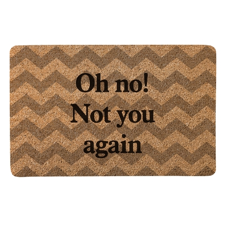 Create Your Own Doormat - 17x27 - Chevron - Serif