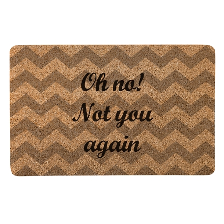 Create Your Own Doormat - 17x27 - Chevron - Script