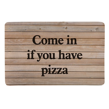 Create Your Own Doormat - 17x27 - Light Wood - Serif