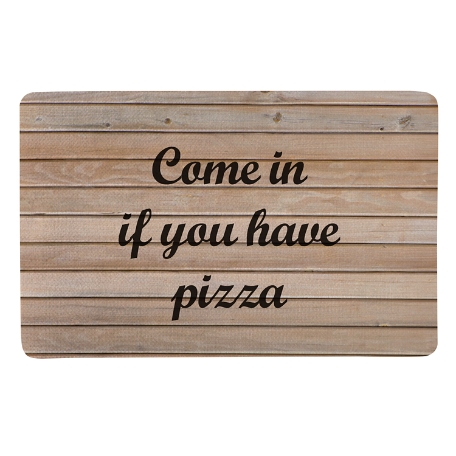 Create Your Own Doormat - 17x27 - Light Wood - Script