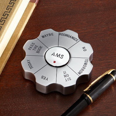 Desk Decision Personalized Spinner