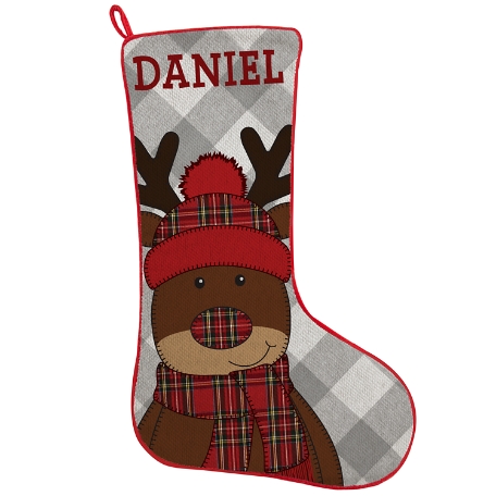 Holiday Buddies  Stocking - Character - Reindeer