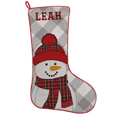 Holiday Buddies  Stocking - Character - Snowman