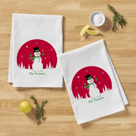 Holiday Happiness Kitchen Towel