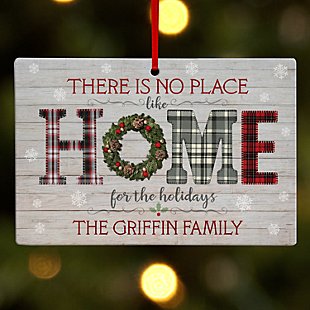 Home for the Holidays Rectangle Ornament