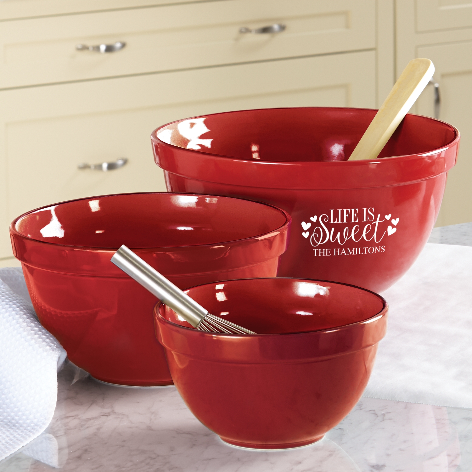 Life Is Sweet Mixing Bowl Set