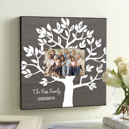 family tree photo frame