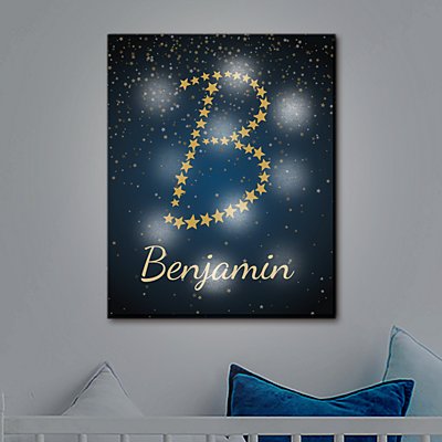 TwinkleBright® LED Name in Stars Canvas