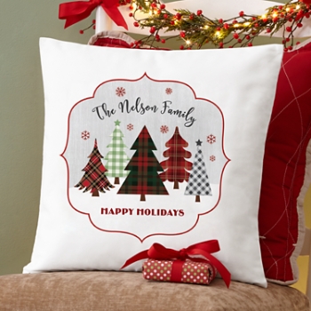 Winter Magic Throw Pillow