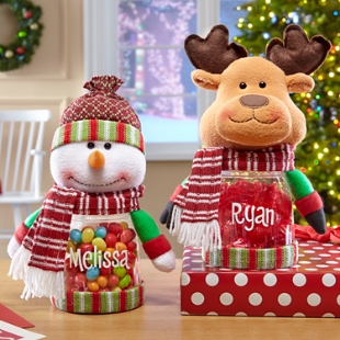 Winter Wonderland Plush Treat Jar