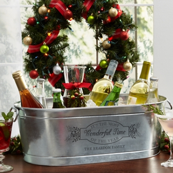 Wonderful Time of the Year Beverage Tub