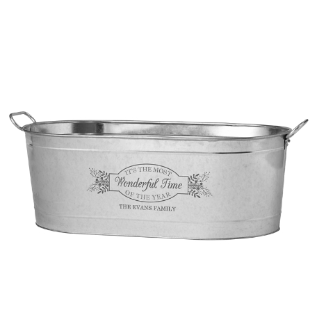 Wonderful Time of the Year Beverage Tub