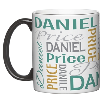 You Name It! Signature Mug-Green/Gold-325 ml -Single Mug