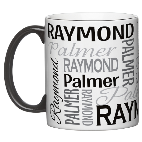You Name It! Signature Mug-Grey-325 ml -Single Mug