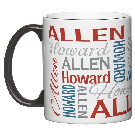 You Name It! Signature Mug-Red/Blue-325 ml -Single Mug