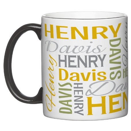 You Name It! Signature Mug-Yellow/Green-325 ml -Single Mug