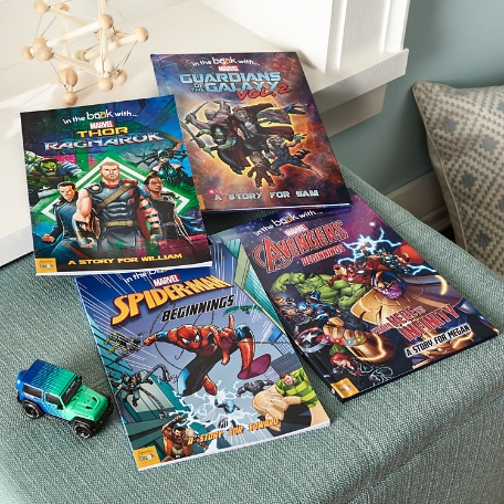 Disney® Marvel Character Personalized Story Books