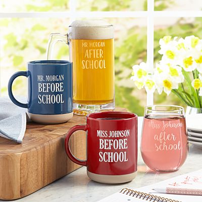 Before & After School Mug Set
