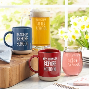 Before & After School Mug Set
