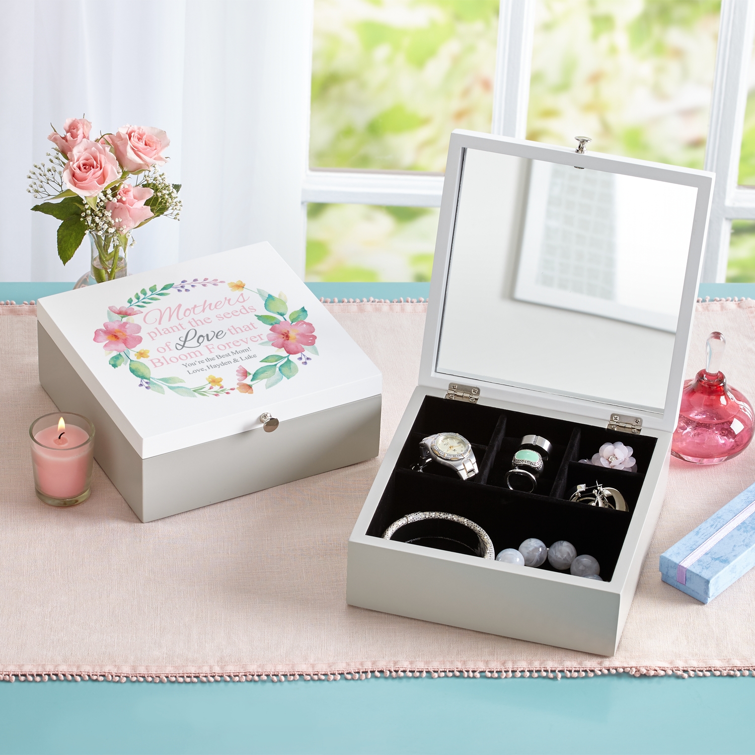 Her Love Blooms Jewelry Box