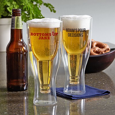 Cheers Up Personalized Beer Glass