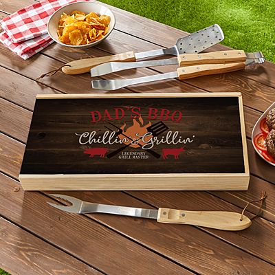 Chillin' & Grillin' BBQ Tool Set