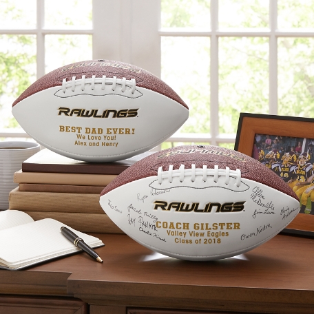Rawlings Leather Football