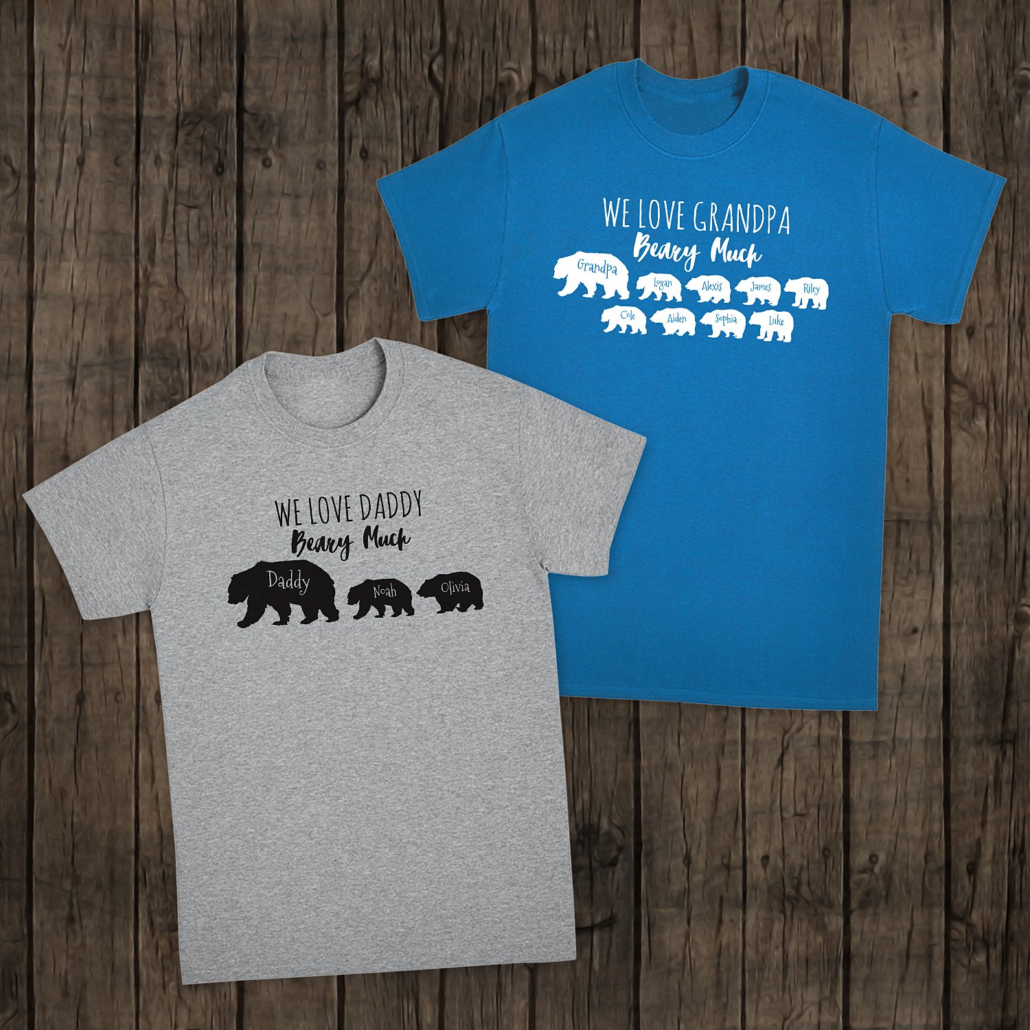 Grand Papa Bear Shirt Grandfather With 4 Four Cubs Gift Tee Grand Papa Bear Shirt Grandfather With 4 Four Cubs Gift Tee