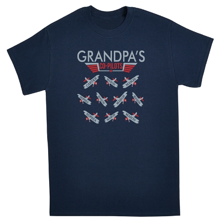 My Co-Pilots T-Shirt - M - Navy