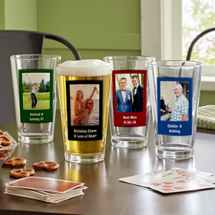  Personalized Beer Glass - Custom Engraved Beer Mug, Pint Glass,  Pilsner Glass, Pitcher.