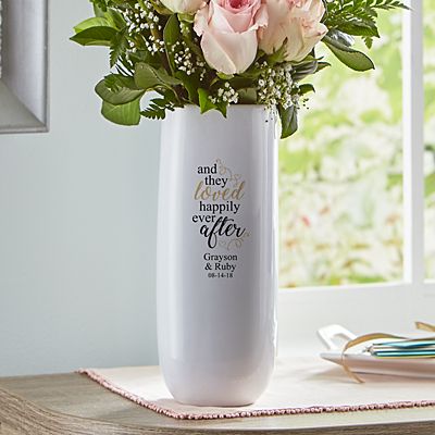 They Loved Happily Ever After Vase