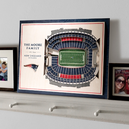Stadium View 3d Wall Art