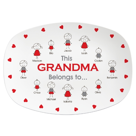 Family Belonging Platter - 12 Characters