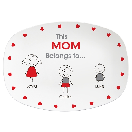 Family Belonging Platter - 3 Characters