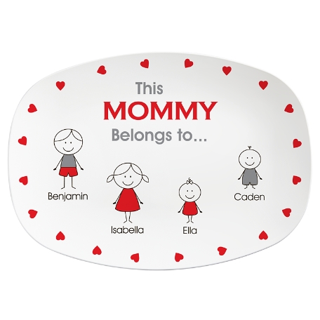 Family Belonging Platter - 4 Characters