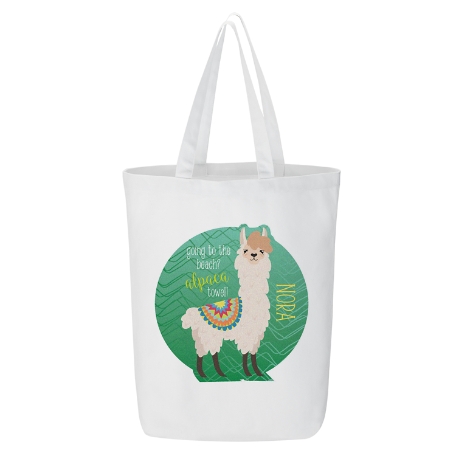 Say What Tote Bag - Alpaca