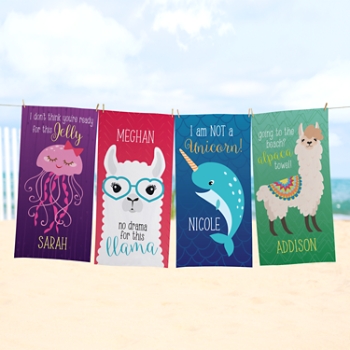 Say What Beach Towel