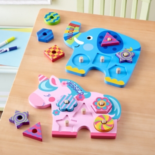 Stephen Joseph® Wooden Peg Puzzles