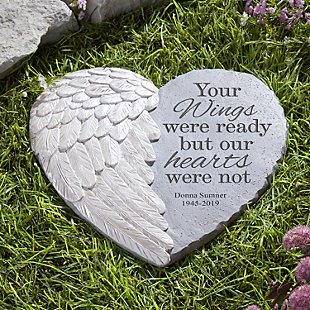 Wings Of Love Memorial Garden Stone